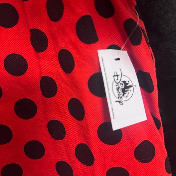 Unisex Disney Minnie Red and Black Polka Dot Jacket - Picture 3 of 4